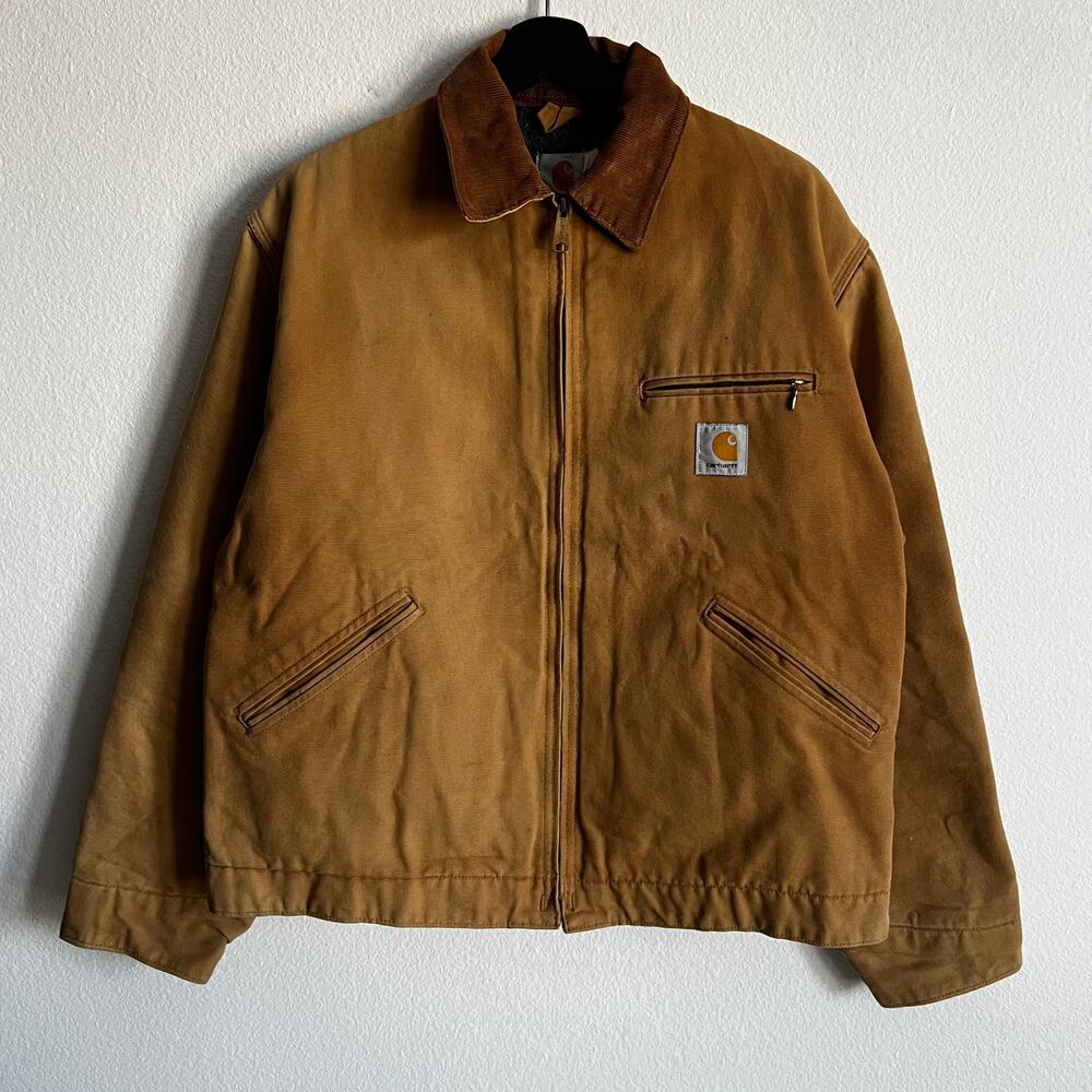Carhartt J01 BRN Detroit work wear jacket